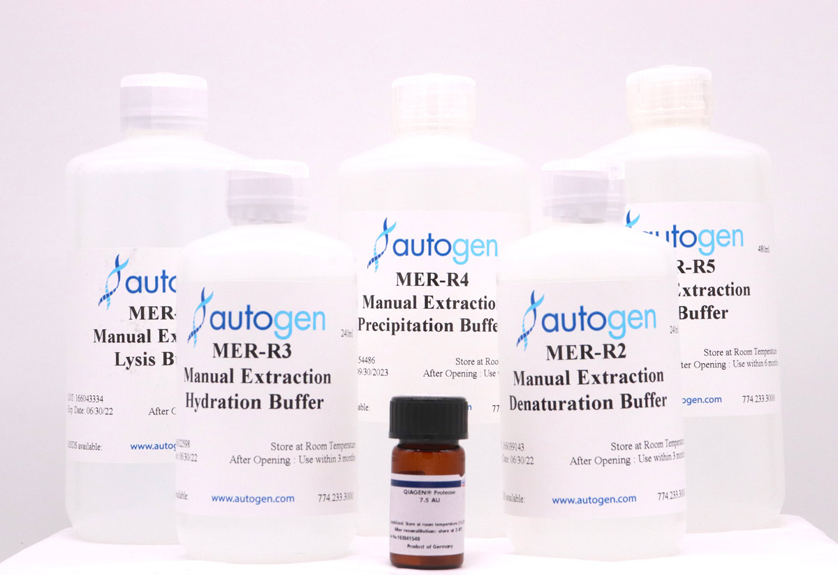 autogen consumables FlexSTAR Whole Blood, Buffy Coat or Cultured Cells Manual Kit